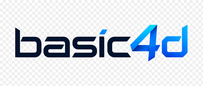 Logo basic4d berwarna emas